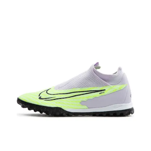 Nike Phantom GX Academy TF Шипы Амортизация Футбольные бутсы Мужские Зеленый Серый