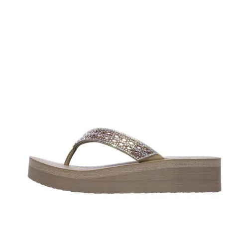 Skechers Резина Slide Женские Тауповые