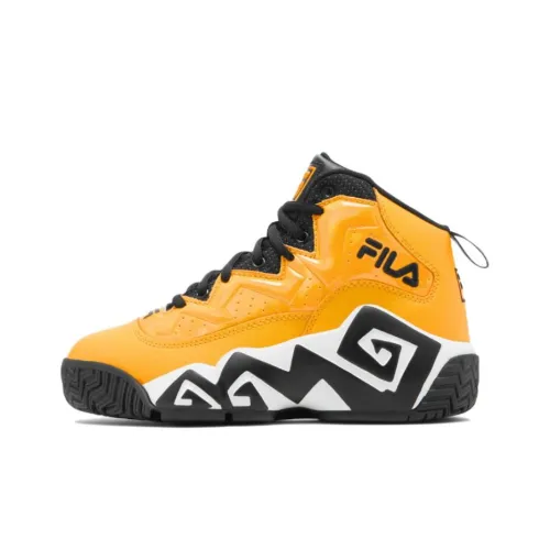 FILA Mashburn Баскетбольные кроссовки MID Топ Желтый Мужской