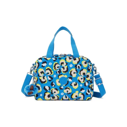 Kipling Переработанный полиэстер Одно плечо Сумка Большая Унисекс Леопардовый принт Цветочный