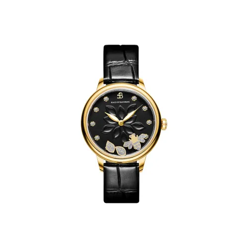 BLACK BY BLUE BRAVE 4B Кварцевый механизм Женские часы 34 мм Белый