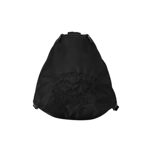 Onitsuka Tiger Полиамид Сумка через плечо Сумка на плечо Унисекс Черная