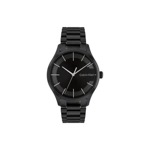 Calvin Klein Кварцевый механизм Мужские ICONIC Часы 40мм*40мм*9мм Черный