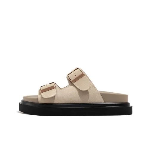 Old Meow Слипоны 4,8 см Женские Хаки