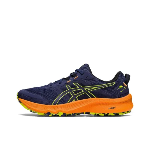 Asics Гель Trabuco Terra 2 Кроссовки для трейлраннинга Мужские Синие Желтые