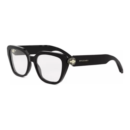 BVLGARI Ацетат Нерегулярная форма Оправа для очков Женская Черная