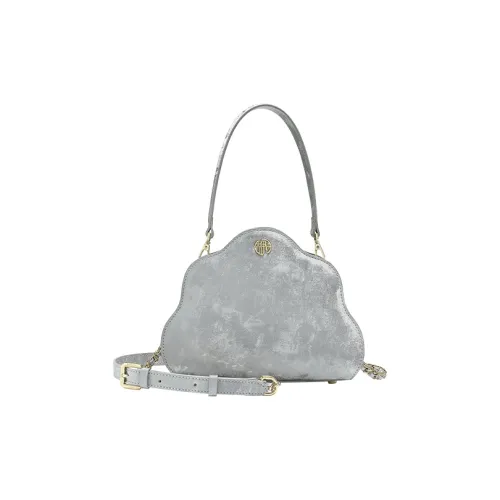 Ancient Yi Xi Коровья кожа Премиум Сумка Женская Frost Silver