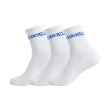 Вязаные ткани, этикетка, синий логотип, 3 штуки