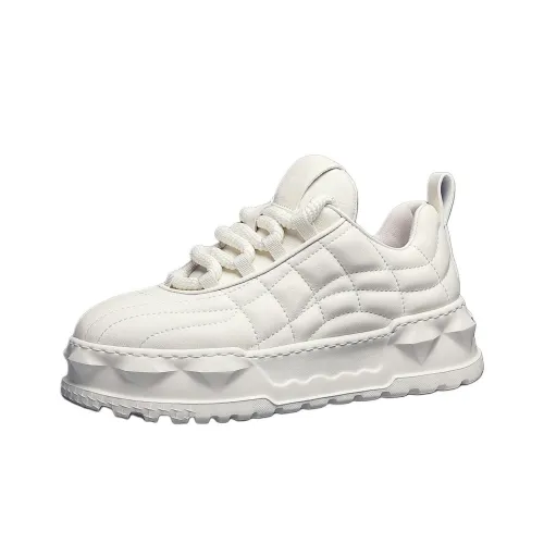 JANE HARLOW Низкий топ Повседневная обувь Мужская Белый