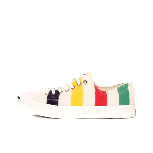 Конверс Jack Purcell противоскользящие устойчивые к истиранию низкие топ кроссовки для скейтбординга Женские Белые Красные Желтые