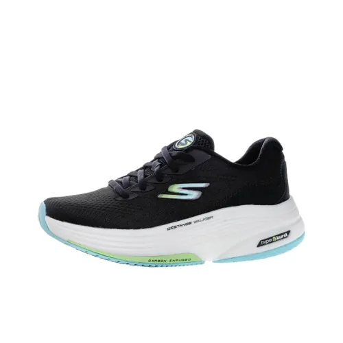 Skechers Go Walk Distance Walker Повседневный Низкий Топ Черный Женский