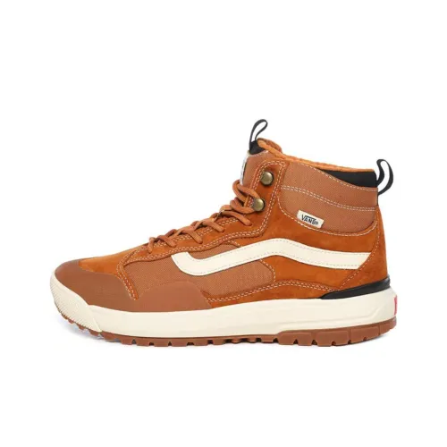 Vans UltraRange Collection EXO Hi MTE Амортизация Высокие Кроссовки для скейтбординга Унисекс Коричневый