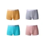 4 шт B (Серый + Темно-синий + Желтый + Розовый)