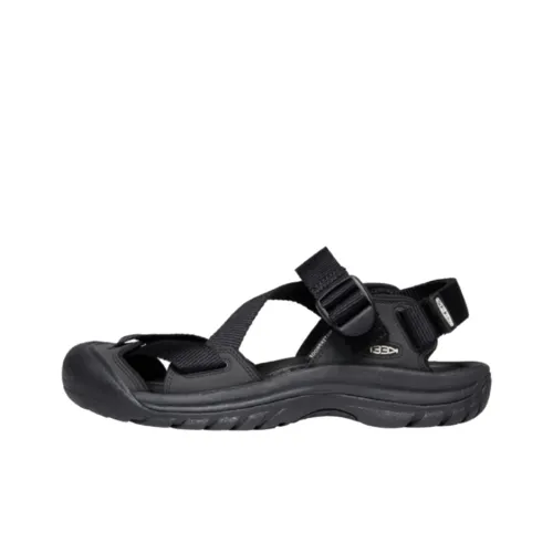 KEEN Zerraport 2 Дышащая и Износостойкая Обувь для треккинга Мужская Черная