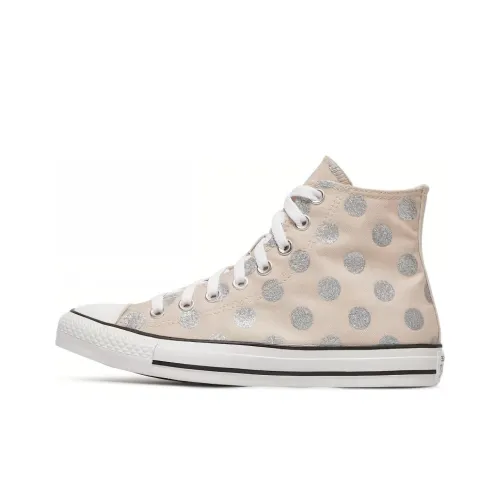Converse Chuck Taylor All Star Устойчивые к истиранию амортизаторы Высокие кеды Унисекс Бежевые