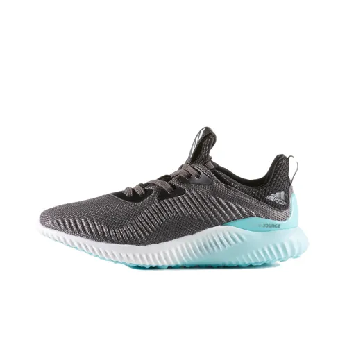 Adidas Alphabounce 1 Slip-Resistant и Breathable Low-Top Повседневные Беговые Кроссовки Женские Серый Синий