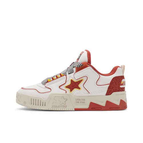 STARTER Vol Series VOL2 Low Топ Скейтборд Кроссовки Женские Белые Красные