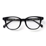 Чёрная оправа с прозрачными линзами