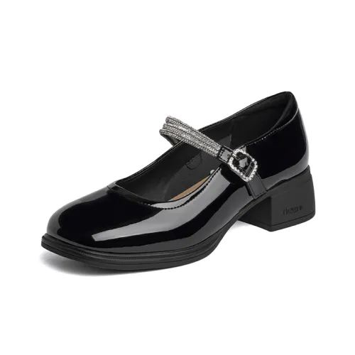 JOSINY Грубый каблук Мэри Джейн обувь 4,5 см Женская