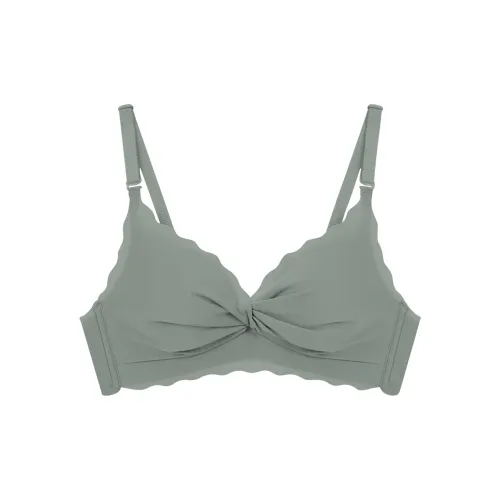 Бюстгальтер Flowers in Water женский зеленый