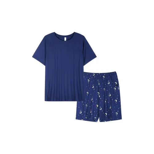 Xuan Liang Pajama Комплект Мужской Глубокое море Синий