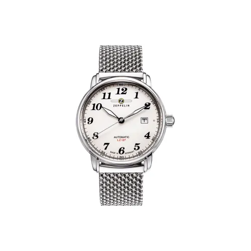 ZEPPELIN Автоматический Механический Часы Мужские из Коллекции Piaget 40 мм Белые