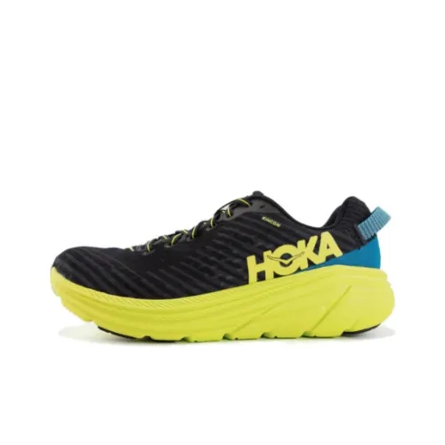 HOKA ONE ONE Rincon 1 Slip-Resistant Abrasion-Resistant Breathable Low-Top Running Shoes Men's