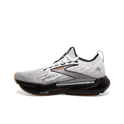 Brooks Беговые кроссовки Низкий топ Серый Черный Мужской