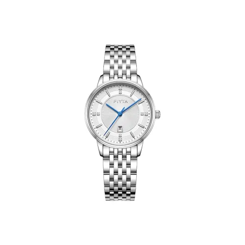 FIYTA Zhuya Collection L800020.WWW Кварцевый механизм нержавеющая сталь ремешок женские часы белый циферблат