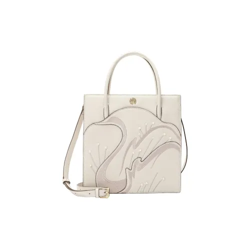 Ancient Yi Xi Коровья кожа Винтаж Чонсам Сумка через плечо Сумка Женская Элегантная Белая