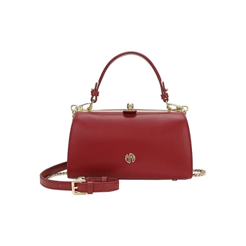 Ancient Yi Xi Коровья кожа Premium Gold с отделкой Красная Сумка для свадьбы Маленькая Женская Red door Opening