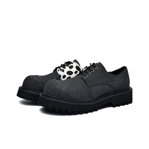 Zuogedu Мужские повседневные туфли Low Top Серый Унисекс