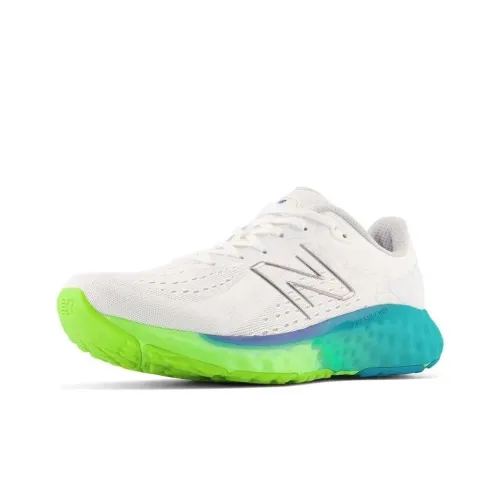 New Balance NB EVOZ Амортизация Низкий Топ Беговые Кроссовки Мужские Белый Синий