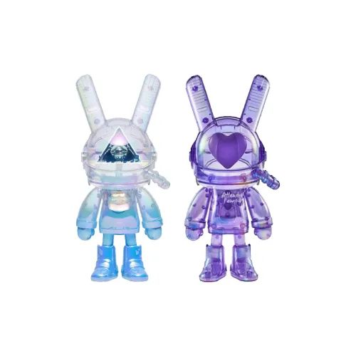 ROBBi Three Bodies * Lavender 100% Комбинация Коллекция Прозрачный Слепой Бокс на Карточке 7см