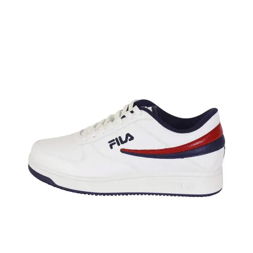 FILA Slip-on Водонепроницаемый Низкий Топ Скейтбординг Кроссовки Мужские Белый Черный