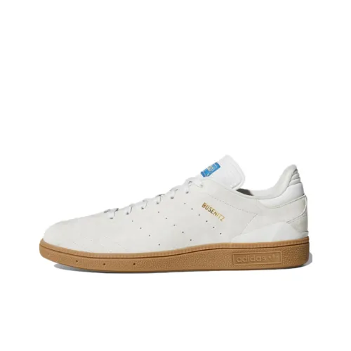 Adidas Originals Busenitz R Slip-Resistant Low Top Скейтборд Кроссовки Мужские Белый Золото