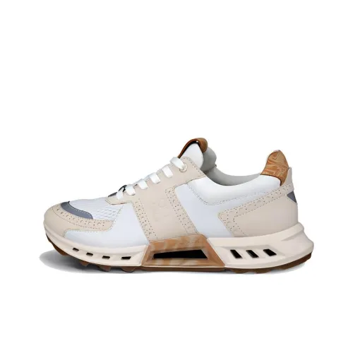 Ecco Biom C4 Golf Shoes Low Top Beige Women's