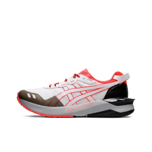 Asics Gel Lyte XXX Амортизация и Дышащий Низкий Топ Беговые кроссовки Мужские Черный Белый Красный Пэчворк