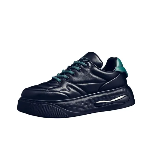 JANE HARLOW Повседневная обувь Мужская Черный Зеленый