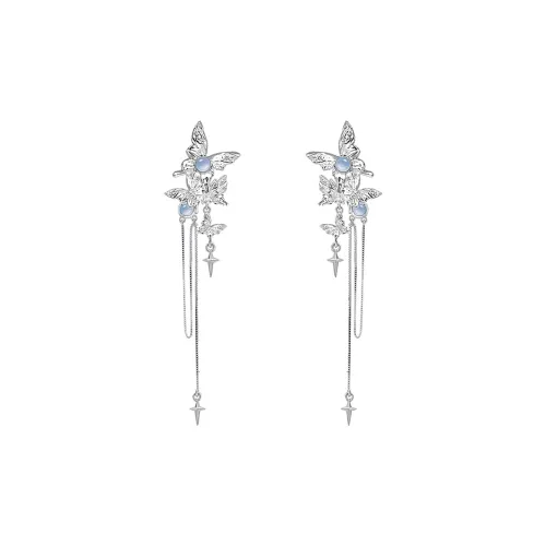 masw Серьги-гвоздики из стерлингового серебра 925 пробы женские