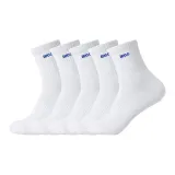 5 пар, вышитая версия, синий логотип