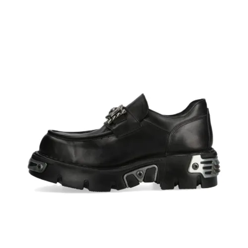 NEW ROCK Лоферы Черные Унисекс