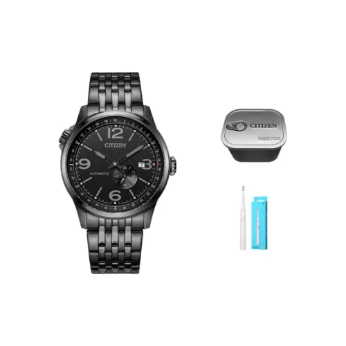 CITIZEN Mechanical Watch Series FF Collection Автоматический механический механизм ремешок из нержавеющей стали