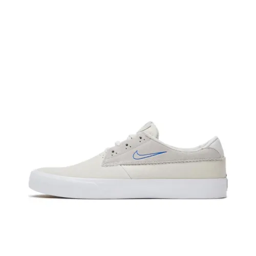 nike SB Shane Белый цвет вершины Slip Resistant Abrasion Resistant Легкий Low Топ Кроссовки для скейтбординга Мужской Белый