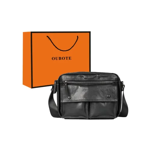 OUBOTE Сумка через плечо из коровьей кожи обычная мужская