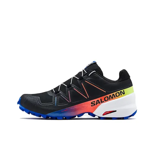SALOMON Speedcross 5 Амортизаторы Устойчивые к истиранию Низкий топ Беговые кроссовки Унисекс Черный