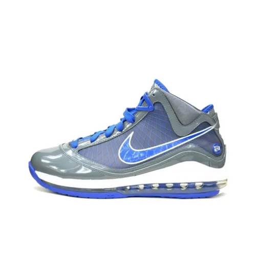 Nike Lebron 7 Eastbay TB Royal MID Топ Винтажные Баскетбольные Кроссовки Мужские Серый Синий