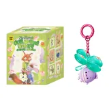 Одиночная слепая коробка + цветочная коллекция с четырьмя случайными листьями