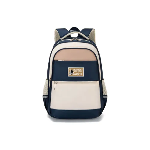 BOBDOG Водоотталкивающая ткань Студенческий рюкзак Унисекс Королевский синий Бежевый Королевский синий Розовый Королевский синий Красный Королевский синий Зеленый