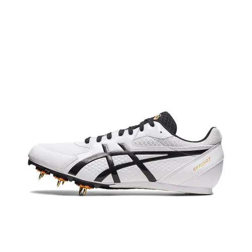 ASICS Effort 13 Износостойкий и Легкий Низкий Топ Беговые кроссовки Унисекс Белый